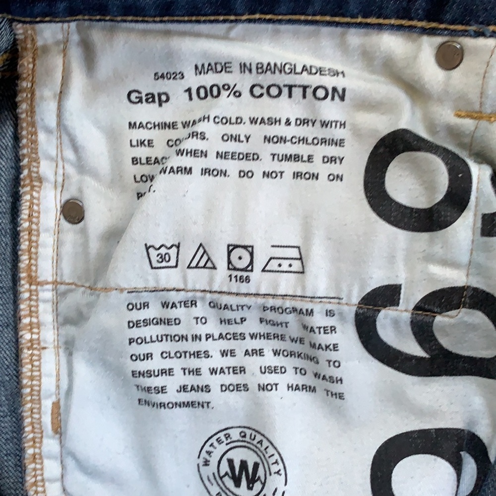 Gap Men’s Straight leg 34 x 32 jeans - Picture 6 of 6